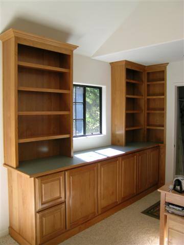 Cabinets Around A Window