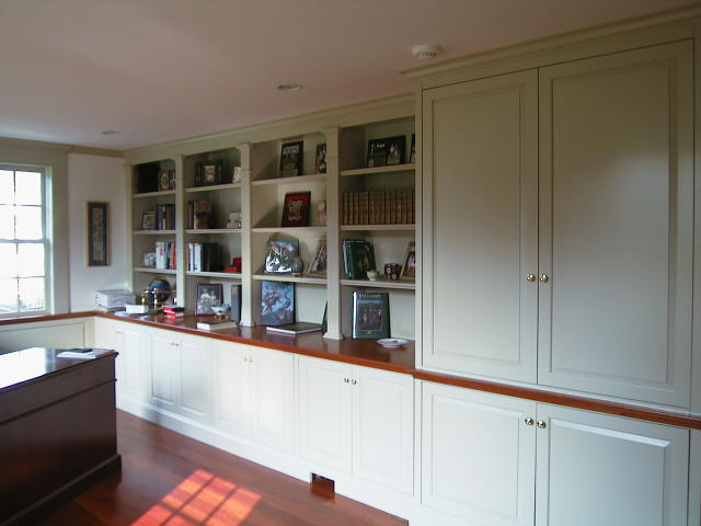 White Full Wall Cabinets